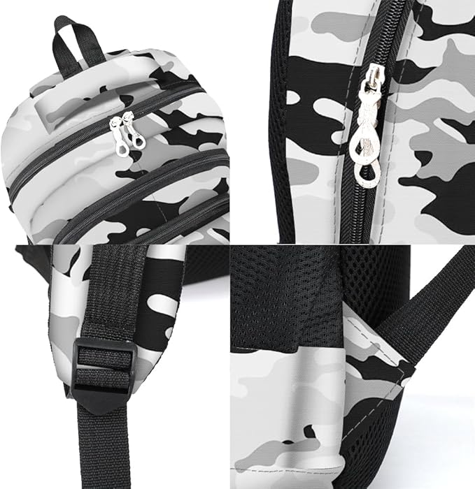 rickyh style Stylish Backpack: Multi-functional and Lightweight Bag for Travel, School, and Outdoor Activities