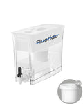 Waterdrop WFD-02W Water Filter Dispenser, Fluoride Reduction, 35-Cup with 1 Filter, 150-Gallon Long-Life, Large Capacity, Reduces Chlorine, PFOA/PFOS and More, BPA Free, White
