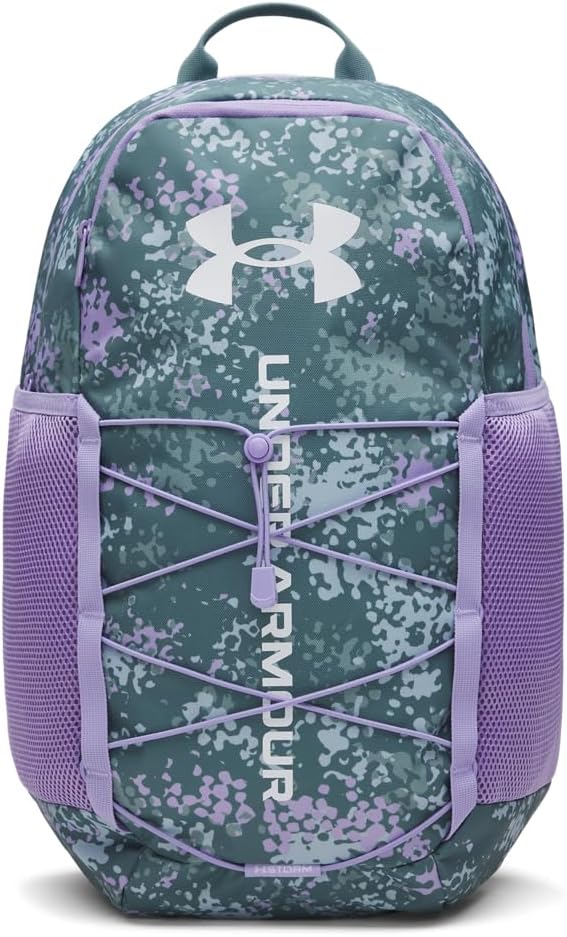 Under Armour Unisex Hustle Sport 6.0 Backpack, (587) Jasper Blue/Jasper Blue/White, One Size Fits Most