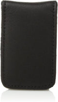 Royce Leather Magnetic Money Clip In Genuine Leather With Suede Lining Money Belt, Black