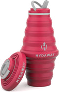 HYDAWAY Travel Collapsible Water Bottle 25oz - BPA-Free, Leakproof, Lightweight, Portable & Space-Saving - Perfect for Hiking, Travel, and All-Day Hydration