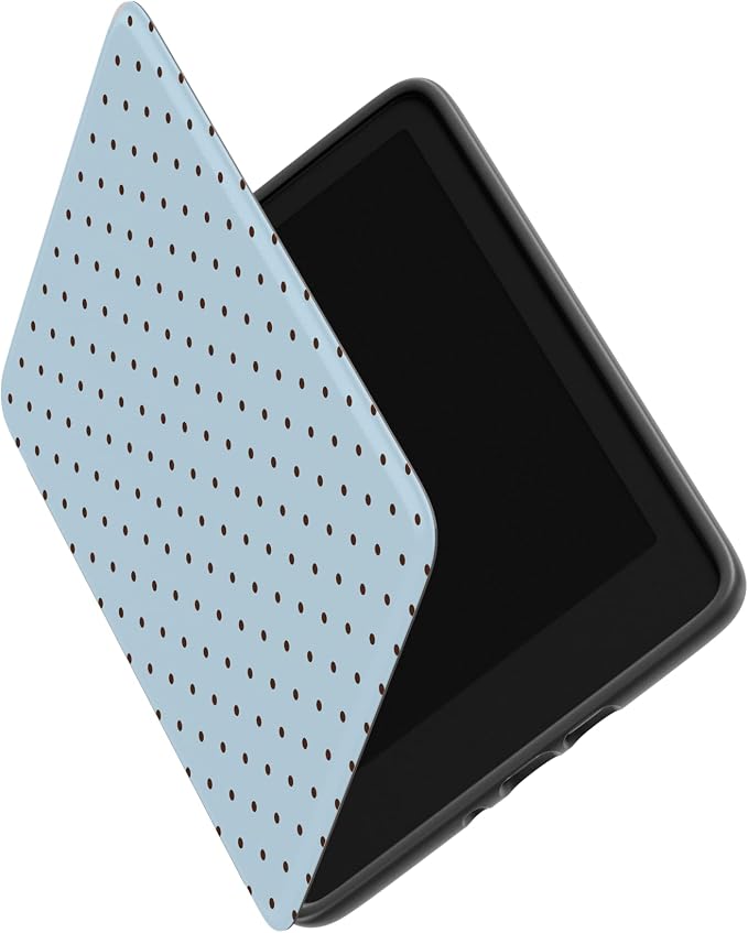 Casely Kindle Case | On the Dot | Blue Polka Dot | Compatible with 7” Kindle Colorsoft and 7” Kindle Paperwhite (12th Gen 2024 Models)