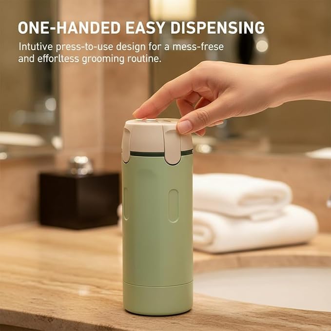 Leak Proof Travel Bottles Set, 4 Pack 30ML Refillable Travel Size Containers, Portable Silicone Squeezable Bottles for Shampoo, Conditioner, Lotion (4 in 1 Kit) (Green)