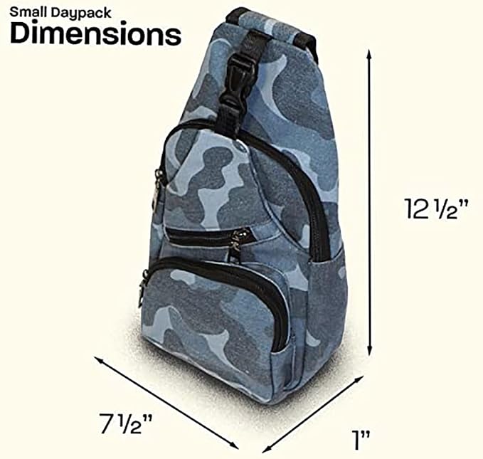 Nupouch Anti-Theft Daypack: Anti Theft Crossbody Bag, Lightweight for Travel, Hiking, or Everyday Pickpocket Protection