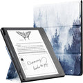 CoBak Stand Case for Kindle Scribe - Premium Folio Leather Cover with Pen Holder, Auto Sleep/Wake - Compatible with 10.2 Inch Kindle Scribe (2022/2024 Release)