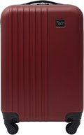 Travelers Club Cosmo Luggage, Rhubarb Red - 20 Inch, 20-Inch