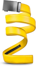 Mission Belt Men's Leather Ratchet Belt, 40mm Metal Collection