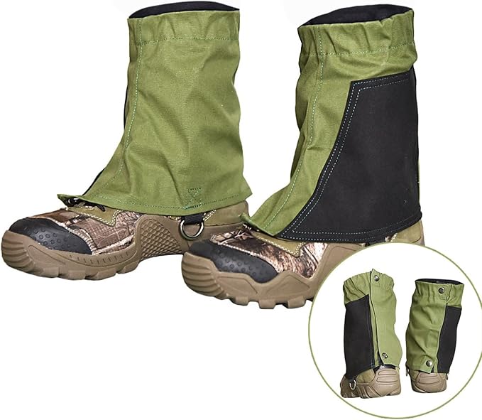 Outdoor Waterproof Leggings Trekking Breathable Leggings Mudguard Jungle Anti-Snake Bite Shoe Cover (Color: A, Size: One Size)