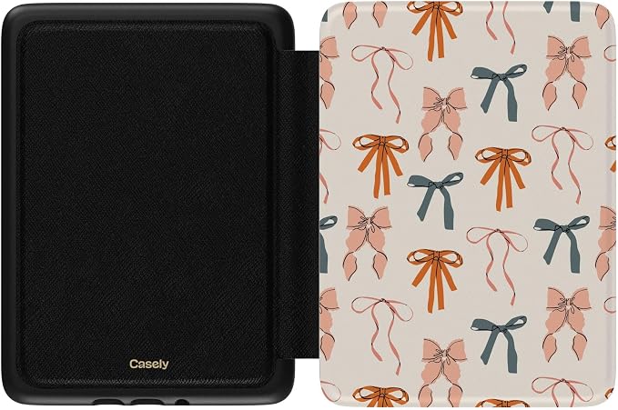 Casely Kindle Case | Gourdy Girlie | Harvest Bows | Compatible with 7" Kindle Colorsoft and 7" Kindle Paperwhite (12th Generation 2024 Models)