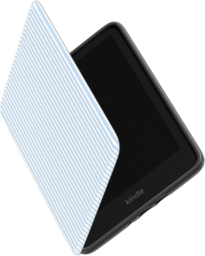 Casely Kindle Case | Marina Lines | Tiny Pinstripe | Compatible with 7” Kindle Colorsoft and 7” Kindle Paperwhite (12th Gen)