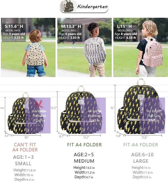 atgark Corduroy Toddler Backpack for Boys 2-5: Preschool Backpack for Boys