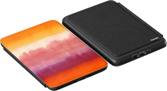 Casely Kindle Case | Sunwashed Canvas | Last Light | Compatible with 7” Kindle Colorsoft and 7” Kindle Paperwhite (12th Gen)