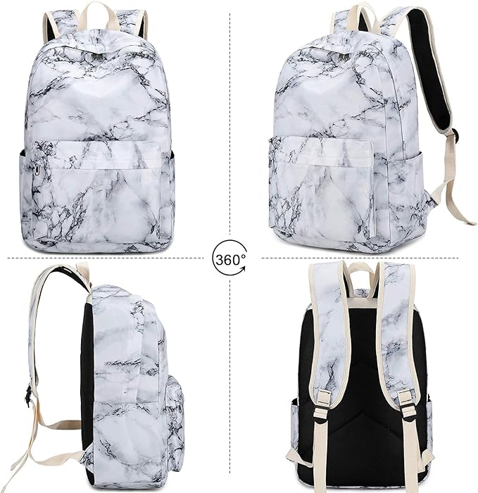 LEDAOU Backpack for Girls School Bag Kids Bookbag Teen Backpack Set Daypack with Lunch Bag and Pencil Case | Kids, Bookbag, Daypack, with Lunch Bag, and Pencil Case