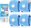 Motion Sickness Bands for Kids Cruise Travel Essentials Anti-Nausea Acupressure Wristband for Morning Car Sea Sickness Wristbands for Kids (2 Pairs Camo Blue)…