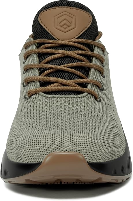 LARNMERN Men Chef Non Slip Waterproof Work Shoes Slip-on | Anti Slip Water Resistant Kitchen Shoes Restaurante Food Service Water Proof Walk Sneaker Zapatos Trabajo Antideslizantes