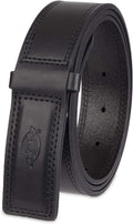 Dickies Men's Dickies Unisex Leather Mechanic No-Scratch Work Belt - Buckleless, Snap-On Belt