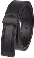 Dickies Men's Dickies Unisex Leather Mechanic No-Scratch Work Belt - Buckleless, Snap-On Belt