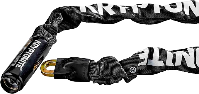 Kryptonite Keeper 785 Bike Chain Lock,2.8 Feet Long Heavy Duty Anti-Theft Bicycle Chain Lock with Keys for Bike,Motorcycle,Scooter,Bicycle,Door,Gate,Fence,(Pack of 5)