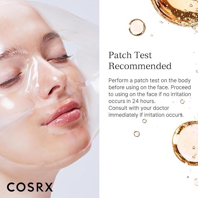 COSRX The Alpha-Arbutin Discoloration Care Hydrogel Face Masks Skincare 3 EA, Collagen Face Mask, Travel Essentials, Overnight Face Mask, Korean SkinCare, Mothers Day Gifts for Woman