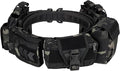BOMTURN Battle Belt Tactical Belt with Accessories: Duty Belts Law Enforcement Combat Airsoft Police Belt with Pouches 7pcs
