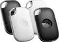 Tile by Life360 Pro - Powerful Bluetooth Tracker, Key Finder and Item Locator for Keys Bags, and More. Both iOS and Android Compatible. Phone Finder. 4-Pack (Black/White)