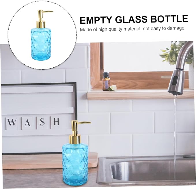 Pump bottle,Hand Soap Container Dispenser Pump Bottles Travel Container Spray Bottle Travel Shampoo Bubble Soap Pump Bottle Dispenser Soap Lotion Dispensers Foam Soap Cosmetic Bottle Push Type(Greenx3