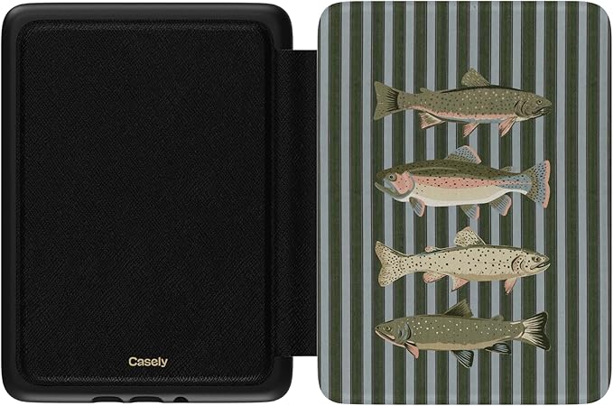 Casely Kindle Case | The Boyfriend Collection | Best Catch | Compatible with 7” Kindle Colorsoft and 7” Kindle Paperwhite (12th Gen 2024 Models)