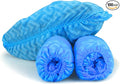 G & F Products Disposable Shoe Covers, Slip-Resistant Booties, Heavy-Duty, Waterproof, Elastic Band, Non-Slip Silicone Sole, Reusable, Protects Floors, Blue, 11 Us Men & 13 Us Women, X-L 100 Pieces