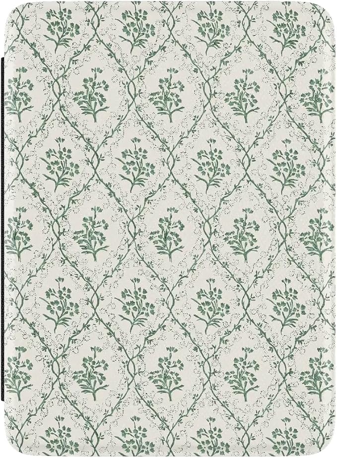 Casely Kindle Case | Sage Tapestry | Floral Vines | Compatible with 7” Kindle Colorsoft and 7” Kindle Paperwhite (12th Gen 2024 Models)