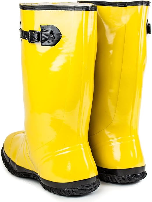 NEW Over-The-Shoe Yellow Slush Boots PARENT