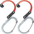 GEAR AID HEROCLIP 360° Swivel Carabiner Gear Clip and Hook (Medium) for Camping, Backpack, Suitcases and Garage Organization