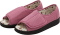 Silverts Women’s Adaptive Clothing Open Toe Shoes, Adjustable Wide Fit Sandals for Elderly, Nursing Home & Assisted Dressing