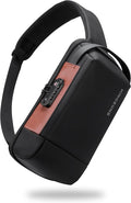 Kingsons Sling Crossbody Bag Anti-theft Chest Shoulder Backpack for Men Waterproof Minimalist Casual Daypack for Travel Gym
