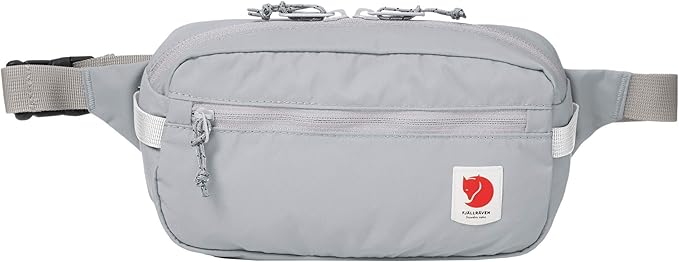 Fjällräven High Coast Hip Pack – Lightweight Waist Pack, Crossbody Sling Bag for Travel, Hiking & Everyday Use, Shark Grey