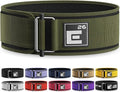 Element 26 Self-Locking Weight Lifting Belt - 4-Inch Nylon Support for Men and Women - Squat and Deadlift - Gym Training