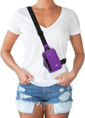 Peicees Small Crossbody Bag for Men Women Mini Sling Bag Travel Running Phone Daypack Cross Body Shoulder Bags with Keyholder