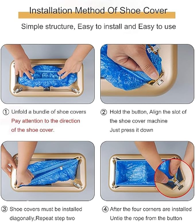 100-1000 Pairs Disposable Shoe Boot Covers, Blue Rain Shoes and Boots Cover, Clear Waterproof Overshoe for Women/Men(500 Pieces)