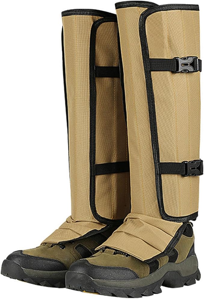 Leg Shoe Covers Waterproof TPU Adjustable Outdoor Walking Hiking Camping Trail Running Suitable for Men Women Snowshoeing