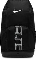 Nike, Unisex, Varsity Elite Backpack (32L), Black/Black/Metallic Silver, One Size