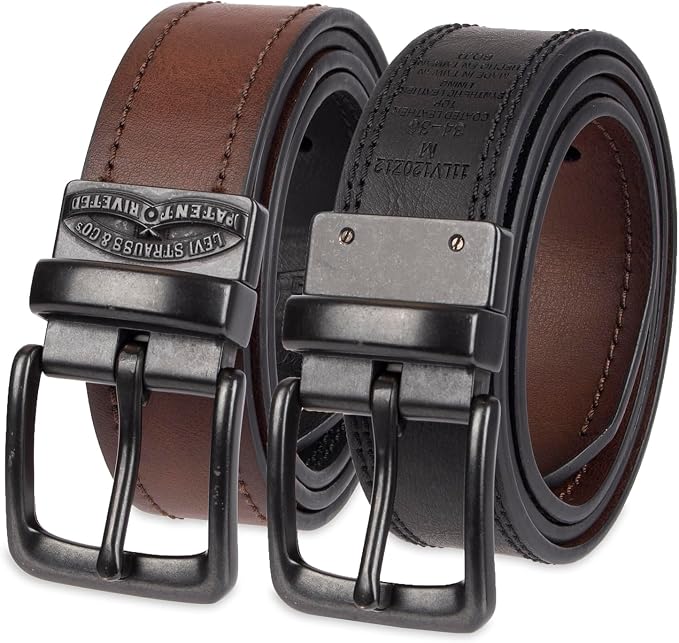 Levi's Men's Reversible Casual Jeans Belt