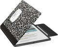 MoKo Magnetic Case for All-New 11" Kindle Scribe 2025(3rd Generation) & Kindle Scribe Colorsoft 2025(1st Gen) - Slim Folio Premium PU Leather Cover with Pen Clasp & Auto Sleep Wake, Notebook Black