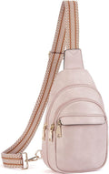 BOSTANTEN Sling Bag for Women Leather Crossbody Bags Fanny Pack Chest Bag for Travel