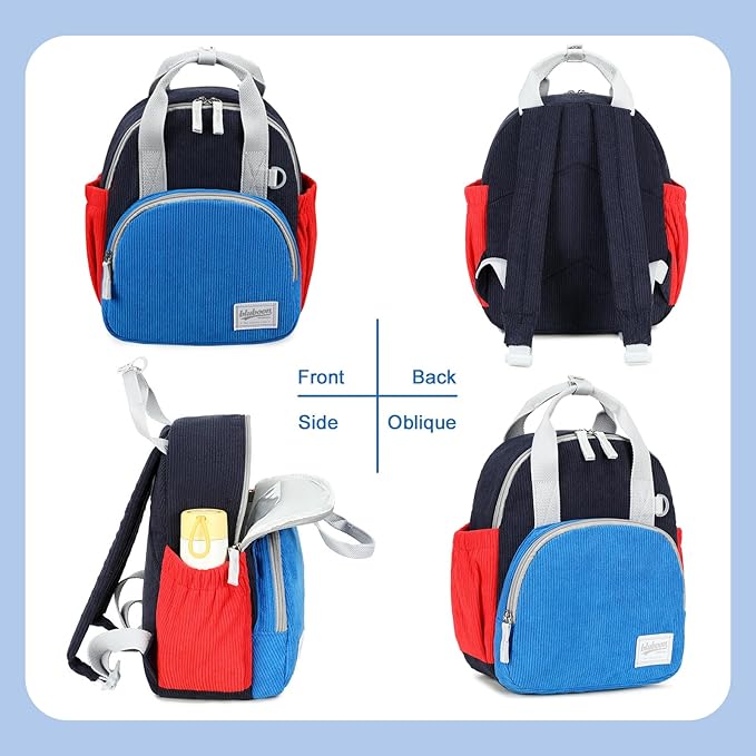 Bluboon Toddler Backpack for Girls Boys 2-4 Cute 12" Preschool Kindergarten Backpacks Kids Daycare Bags School Trave toddler boy gifts for 2 3 4 year old boy