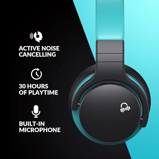 Million Sold Classic E7 Active Noise Cancelling Headphones with Upgraded HD Sound, Wireless Bluetooth Headphones Over The Ear Unequaled Comfort, Vivid Deep Bass, for Home Office Travel Gift-Pair
