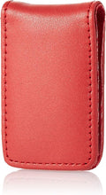Royce Leather Magnetic Money Clip In Genuine Leather With Suede Lining Money Belt, Red