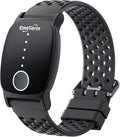 EmeTerm Explore Active FDA-Cleared Anti-Nausea Wristband Nickel-free 5m Dive Ready Motion Sickness Relief Band Non-drowsy Drug-Free Rechargeable Fluoroelastomer Strap for Salt-water Resistance (Black)