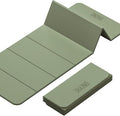 Foldable Yoga Mat (12mm) Exercise Mats for Home Workout,Comfortable and Durable,Thick-Portable Folding Mat,Non Slip,Pilates Mat Thick,Outdoor Use,Meditation,Travel,Camping（71"x24" x0.47"）