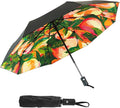 SY COMPACT Travel Umbrella - Windproof Automatic Compact Umbrella for Rain, Lightest 8-Rib, Small, Strong & Portable, Durable Grip, Fits Backpack & Car, Factory Direct (UV Available)