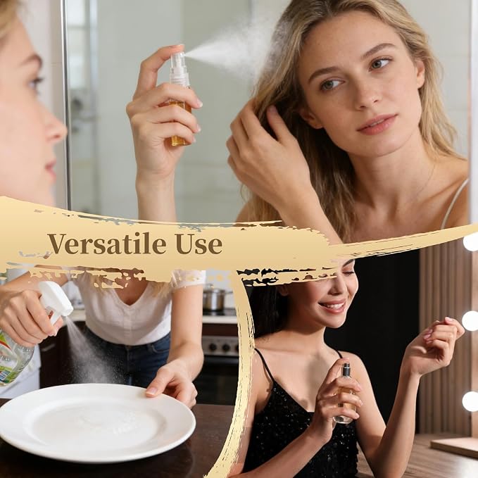 200 Pcs Mini Glass Spray Bottles, 3 ml Clear Perfume Sample Containers for Fragrance and Essential Oils, Travel Size Sprayers with Leak Proof Design, Small Vials for Facial Mists and Liquids