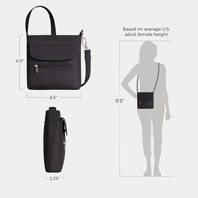Travelon Anti-Theft Classic Mini Shoulder Bag